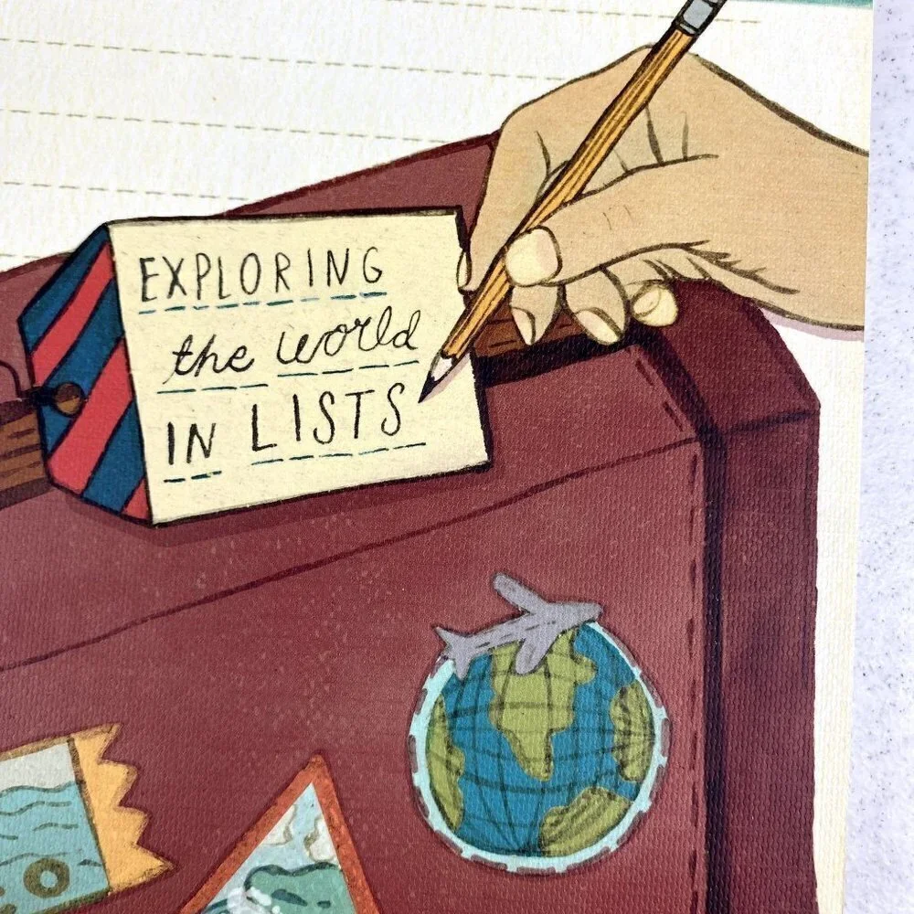 Travel Listography: Exploring the World in Lists NWOT